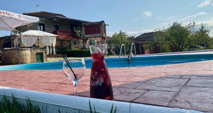 Alojamiento Entero Con Piscina Y Jardin. Ourense Luaran gambar